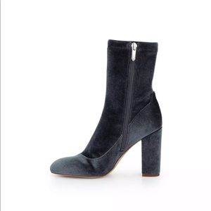 NWT Sam Edelman Velvet Sock Booties